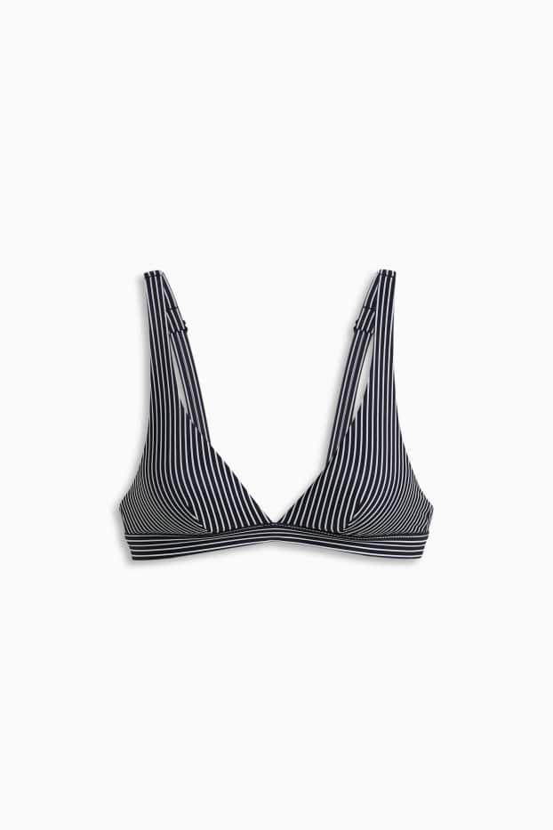 Femei - Top bikini - vătuit - fără armătură - LYCRA® XTRA LIFE™ - negru / alb