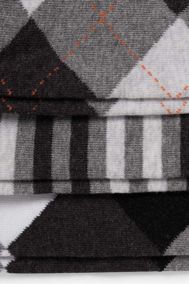 Home - Paquet de 3 - mitjons turmellers - LYCRA® - àloe vera - gris