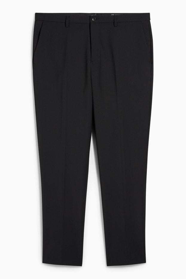 Mężczyźni - Spodnie modułowe - Slim fit - Flex - 4 Way Stretch - LYCRA® - ciemnoniebieski
