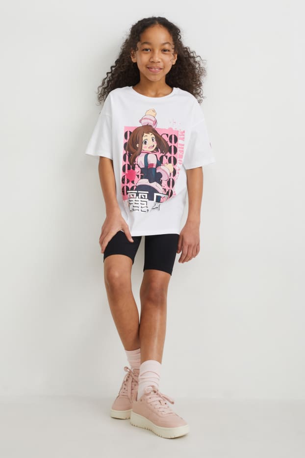 Children Girls - Multipack of 2 - cycling shorts - black