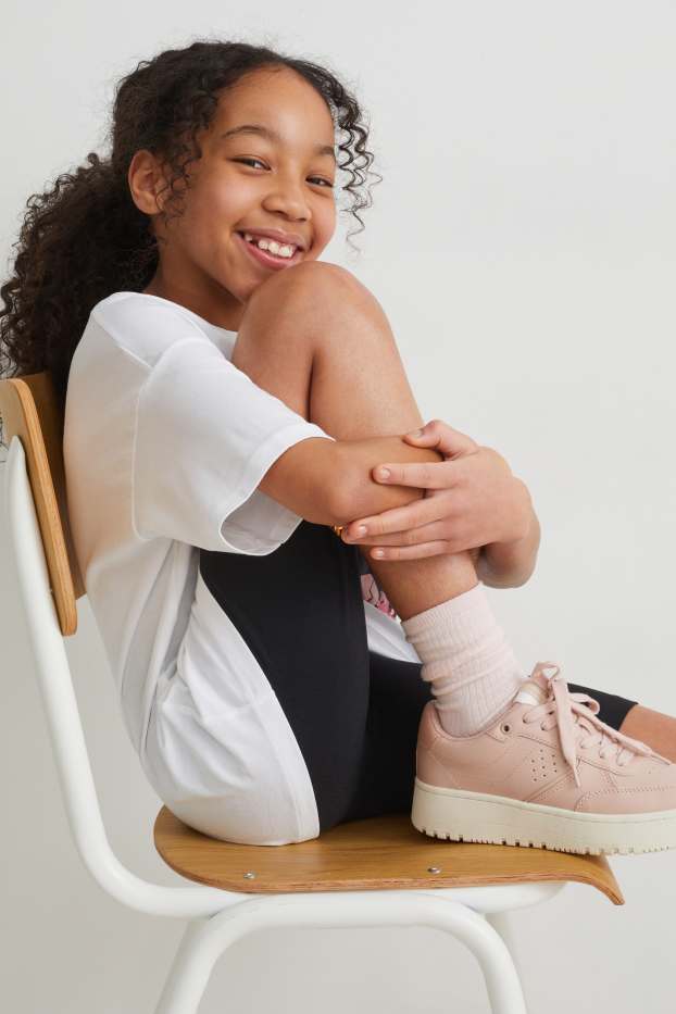 Children Girls - Multipack of 2 - cycling shorts - black