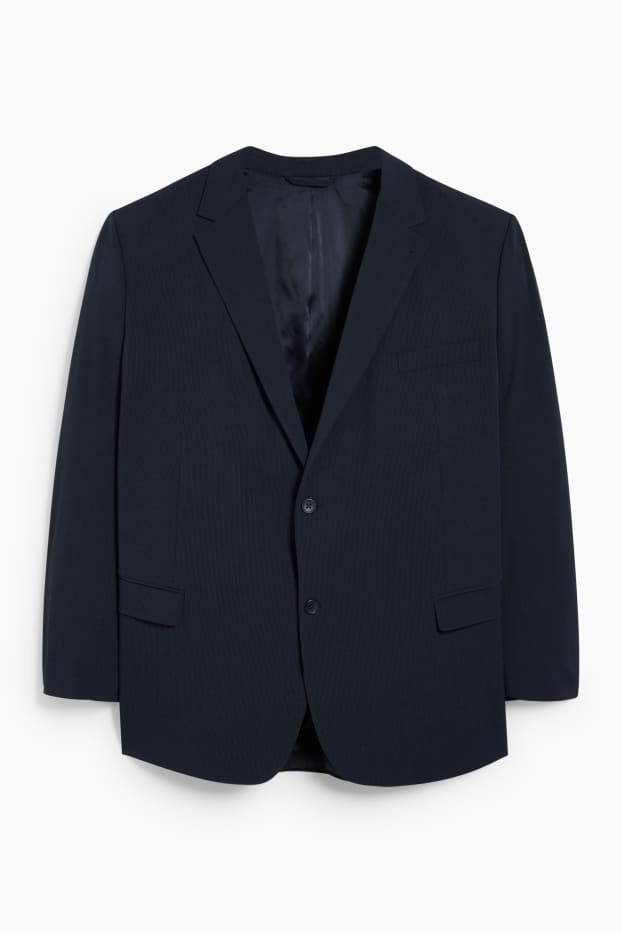 Hommes - Veste de costume - regular fit - Flex  - bleu foncé