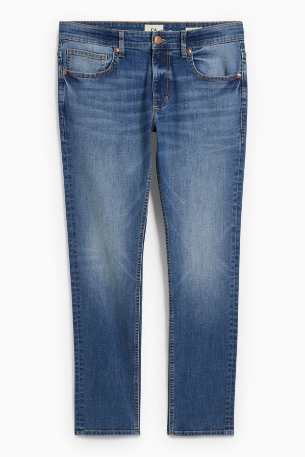 Bărbați - Skinny jeans - LYCRA® - denim-albastru
