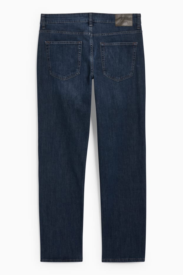 Bărbați - Straight jeans - LYCRA® - denim-albastru închis
