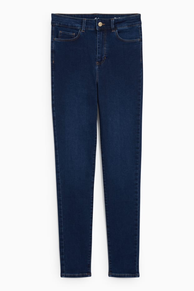 Femmes - Jegging jean - high waist - jean bleu