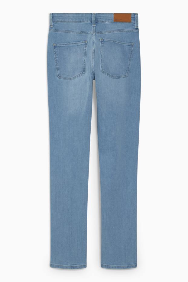 Damen - Slim Jeans - Mid Waist - LYCRA® - helljeansblau