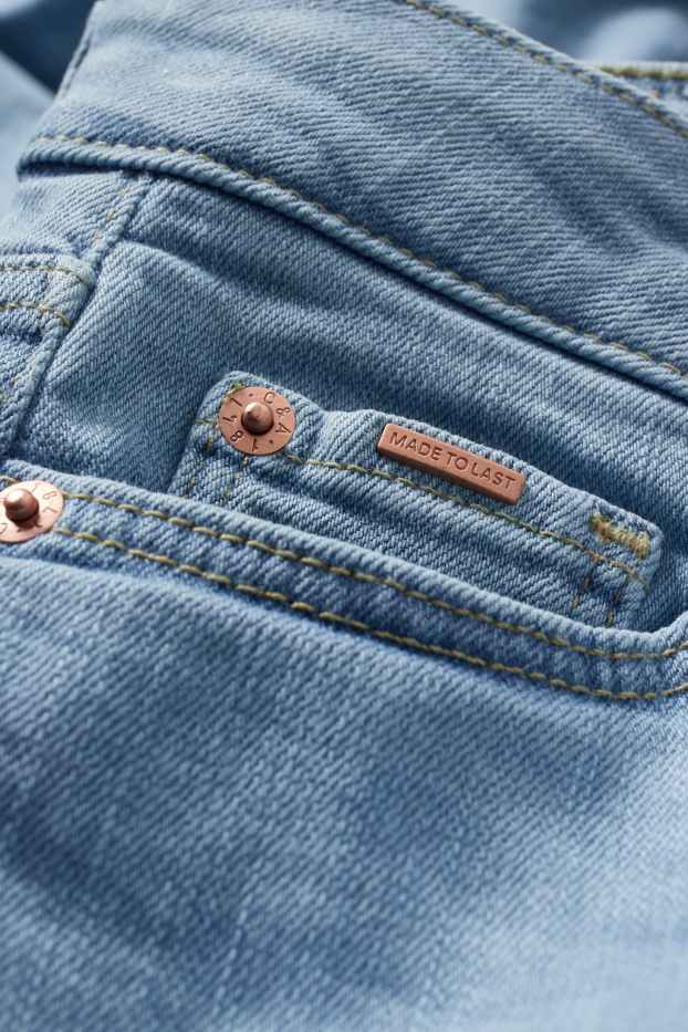 Damen - Slim Jeans - Mid Waist - LYCRA® - helljeansblau