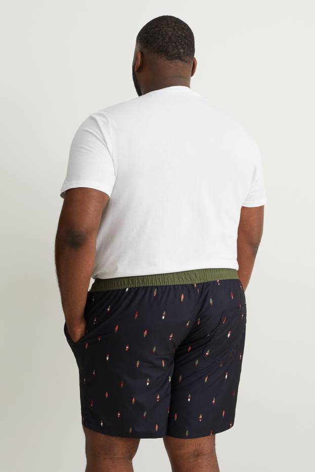 Herren - Badeshorts - schwarz