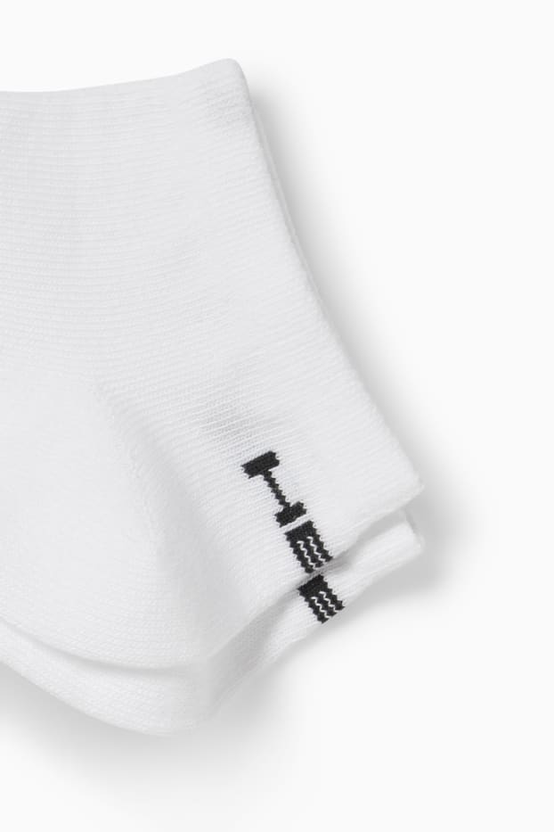 Heren - HEAD - set van 5 paar - sneakersokken - wit