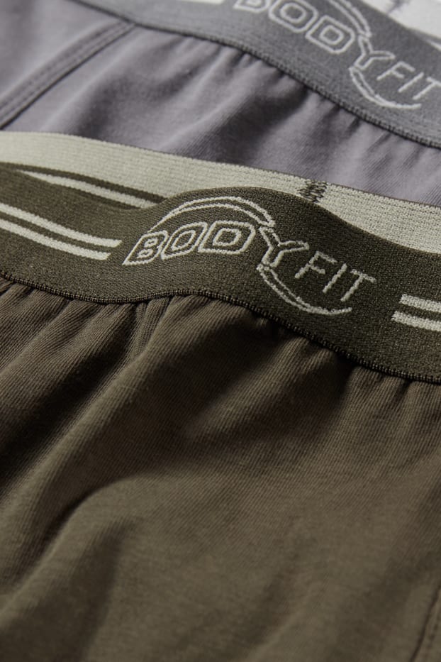 Herren - Multipack 2er - Trunks  - dunkelgrün