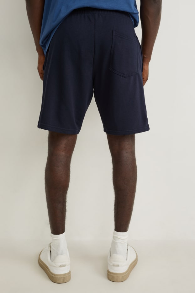Heren - Sweatshort - donkerblauw