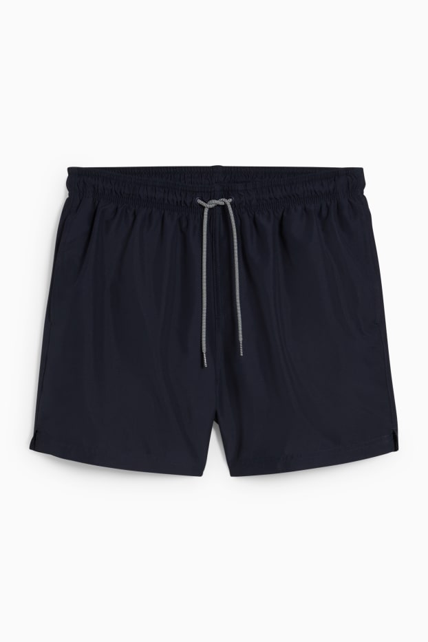 Hommes - Short de bain - bleu foncé