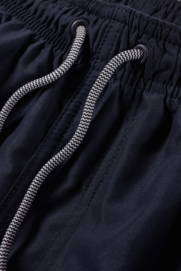 Hommes - Short de bain - bleu foncé