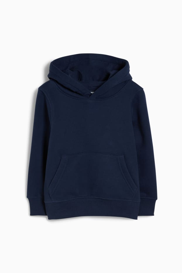 Enfants garçons - Sweat à capuche - genderneutral - bleu foncé