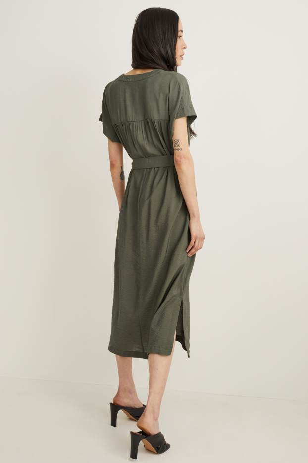 Dames - Jurk - groen