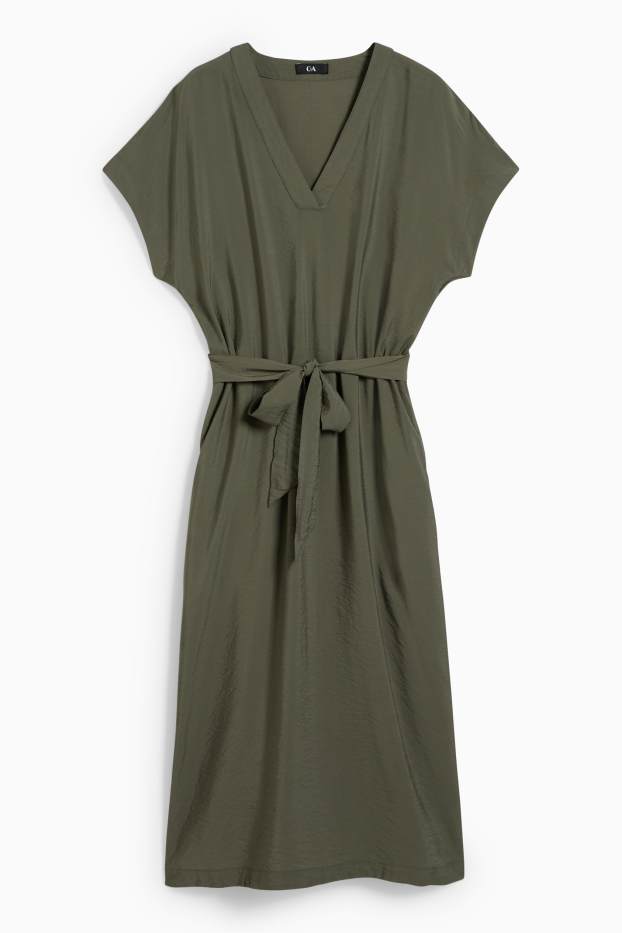 Dames - Jurk - groen