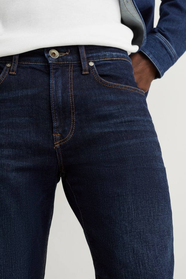 Herren - Skinny Jeans - LYCRA® - dunkeljeansblau