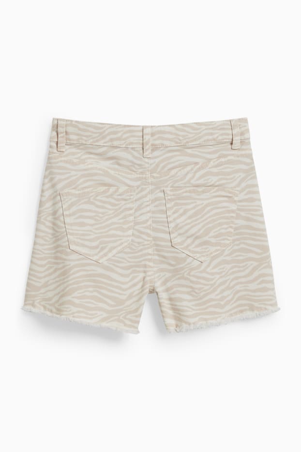 Kinderen: meisjes - Short - licht beige