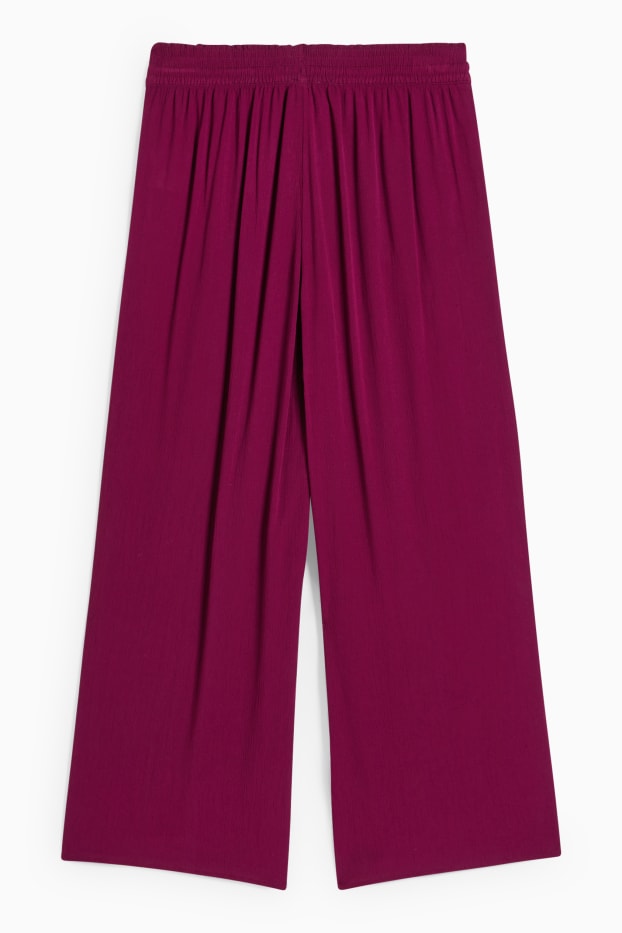 Dames - Pyjamabroek - paars