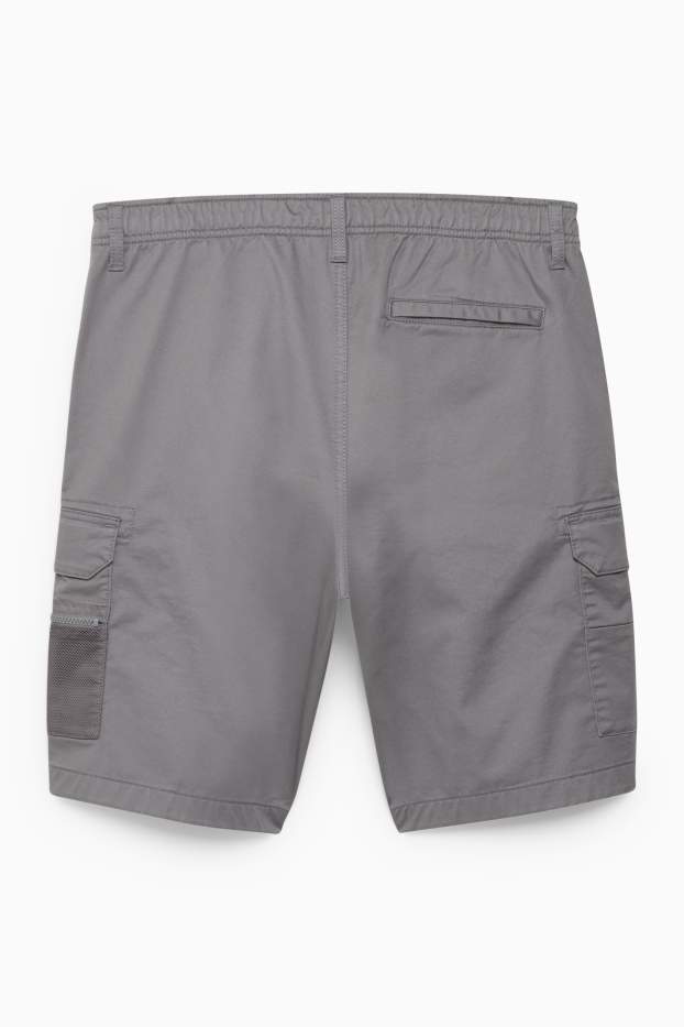 Herren - Cargoshorts - grau