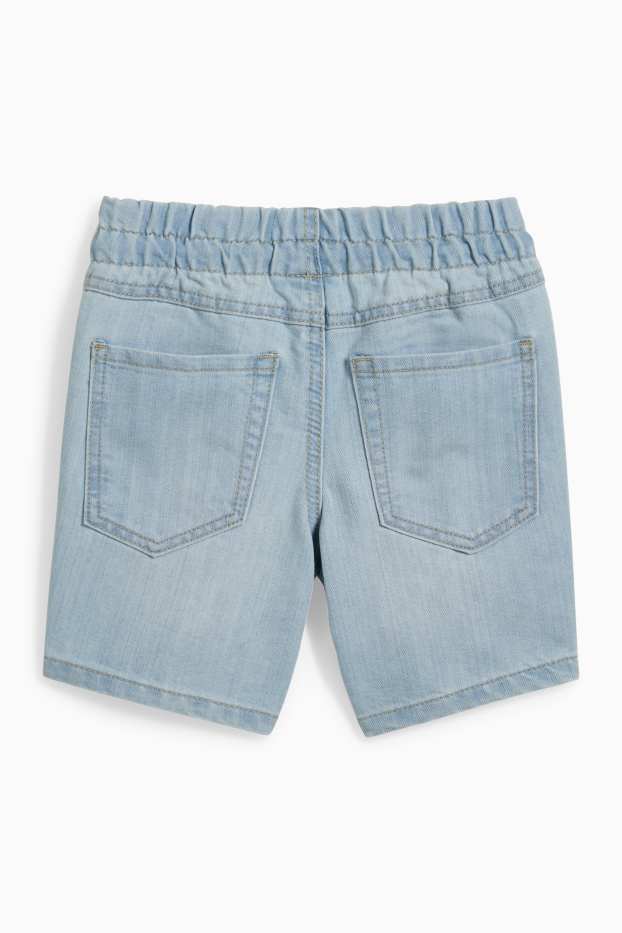 Kinder Jungen - Jeans-Shorts - helljeansblau