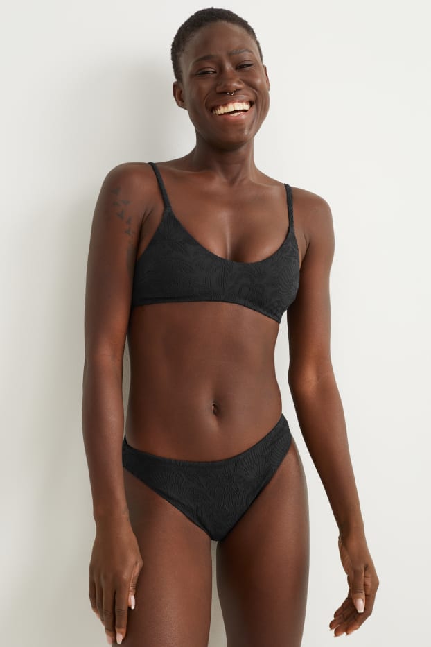 Femei - Top bikini - vătuit - LYCRA® XTRA LIFE™ - negru