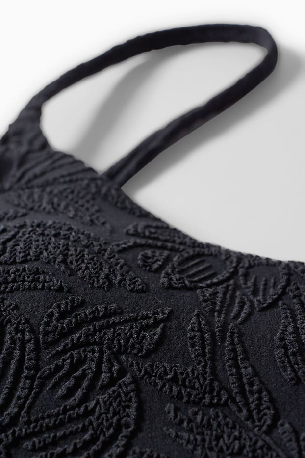 Femei - Top bikini - vătuit - LYCRA® XTRA LIFE™ - negru