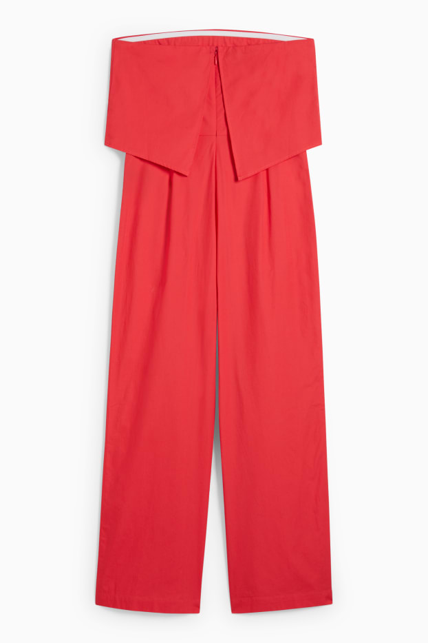 Damen - Jumpsuit - rot