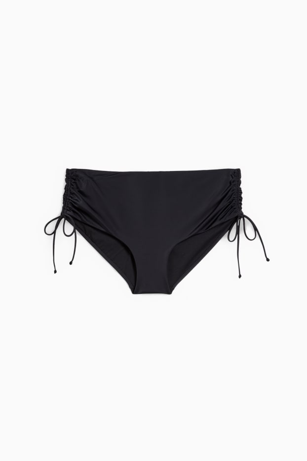 Donna - Slip bikini - vita media - LYCRA® XTRA LIFE™ - nero