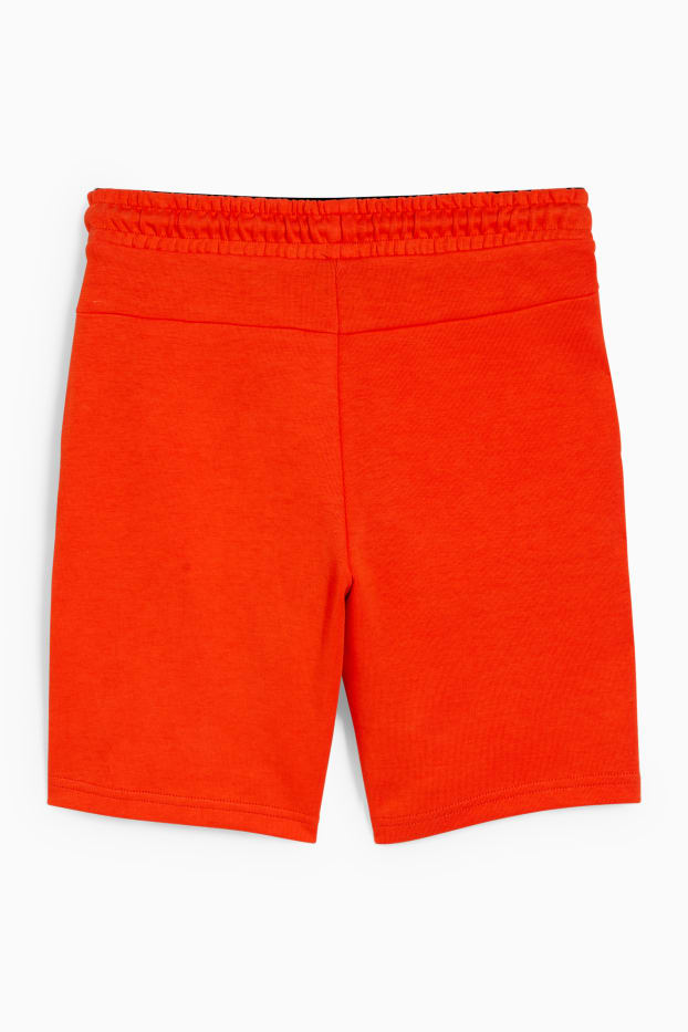 Nen - Bermudes de punt de dessuadora - taronja
