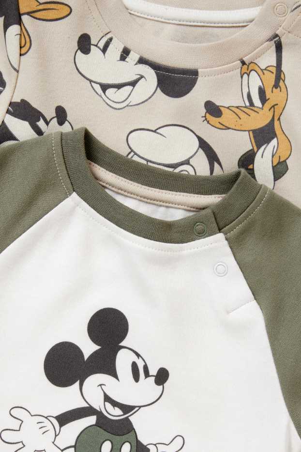 Baby Boys - Multipack of 2 - Disney - baby sleepsuit - white