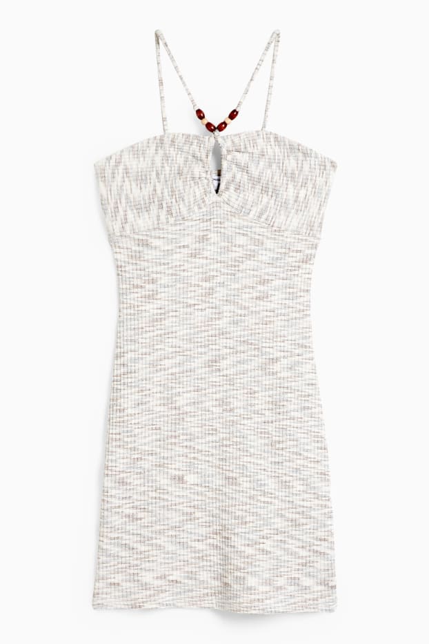 Damen - Kleid - grau
