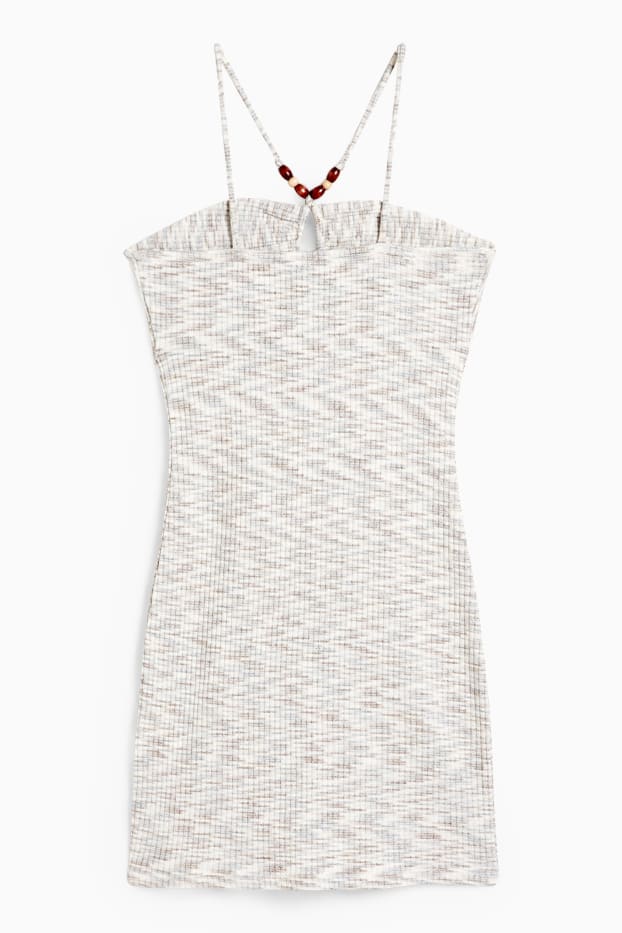 Damen - Kleid - grau
