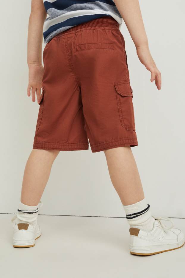 Children Boys - Cargo shorts - brown