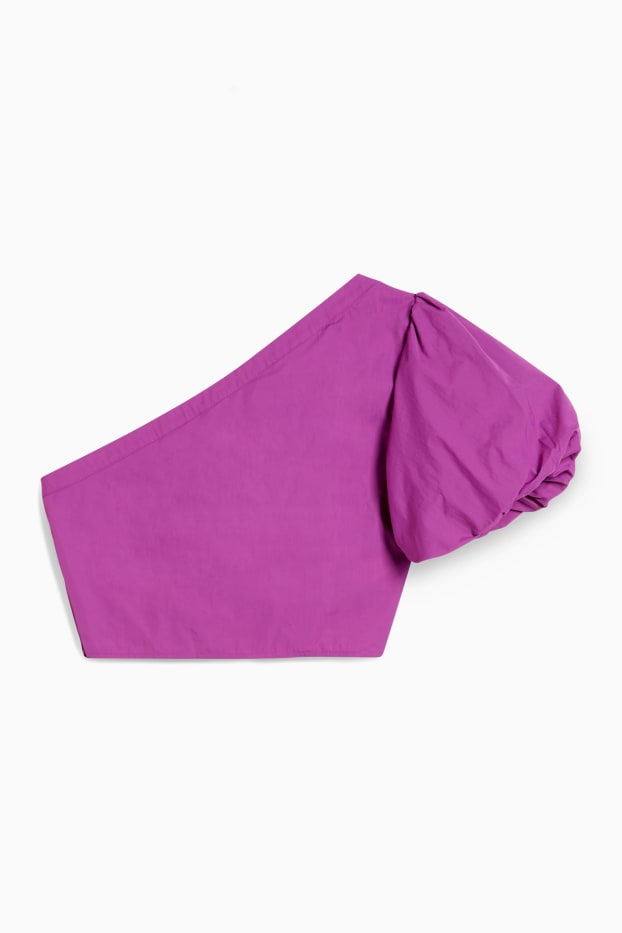Femmes - Chemisier raccourci - violet