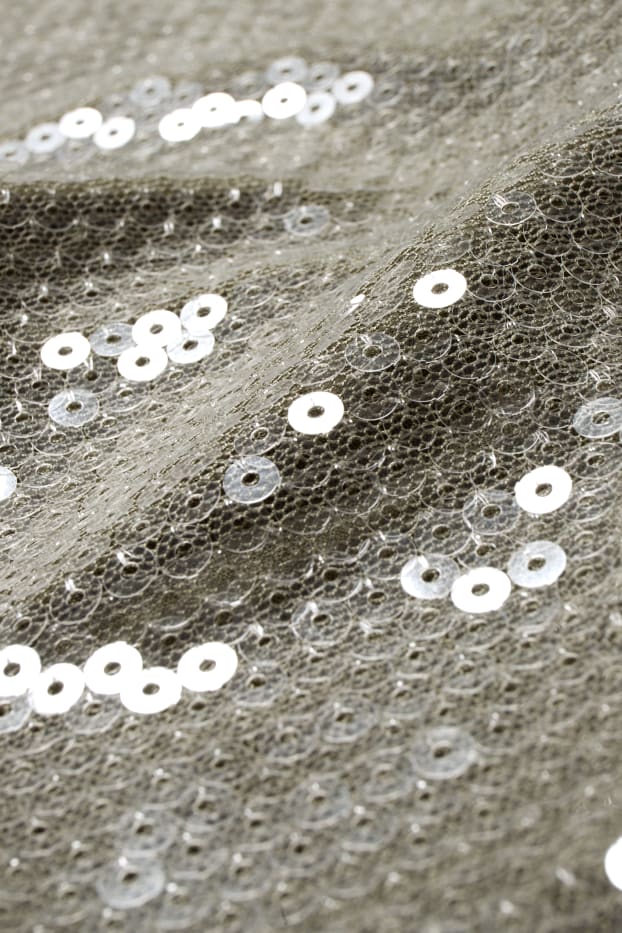 Women - Cropped top - shiny - light green