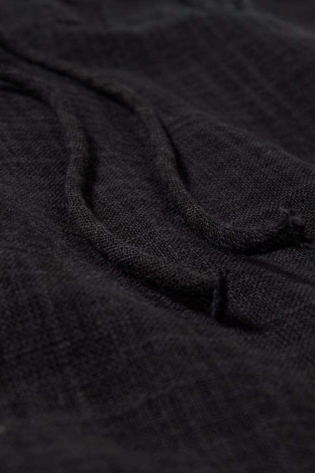 Damen - A-Linien Kleid - schwarz