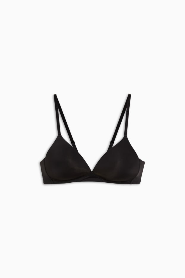 Women - Non-wired bra - padded - LYCRA® - black