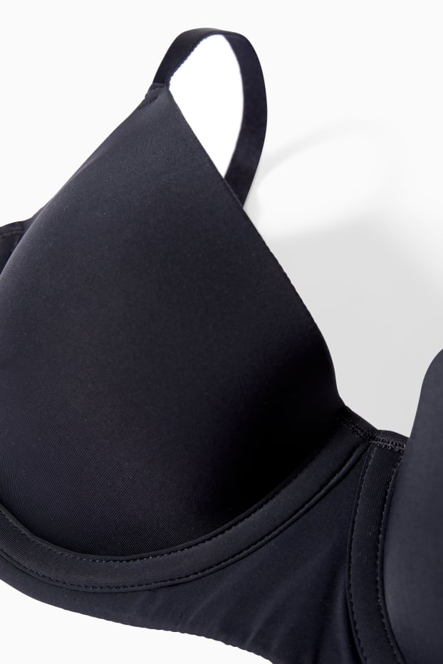 Dona - Sostenidors amb cèrcol - DEMI - enconxats - negre