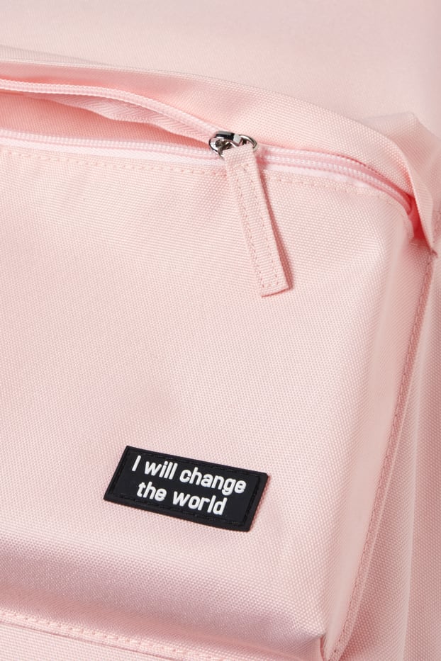 Kinder Mädchen - Rucksack - rosa