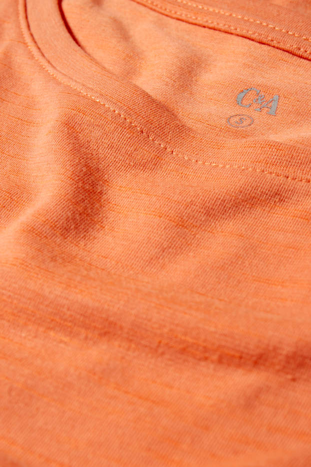 Dames - T-shirt - oranje