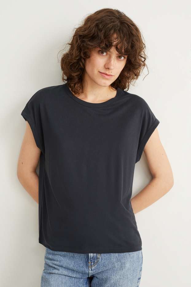 Donna - T-shirt - blu scuro