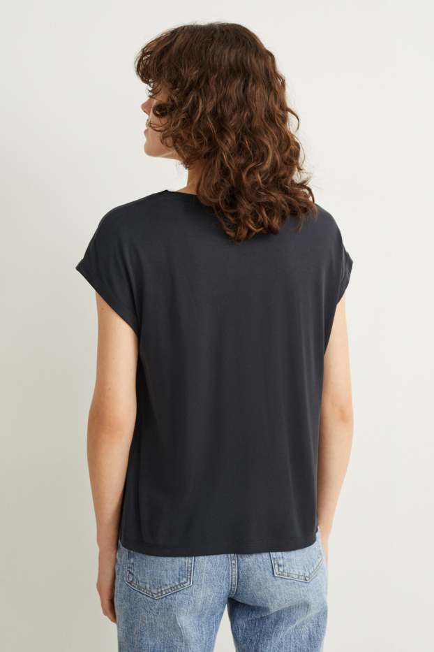 Donna - T-shirt - blu scuro