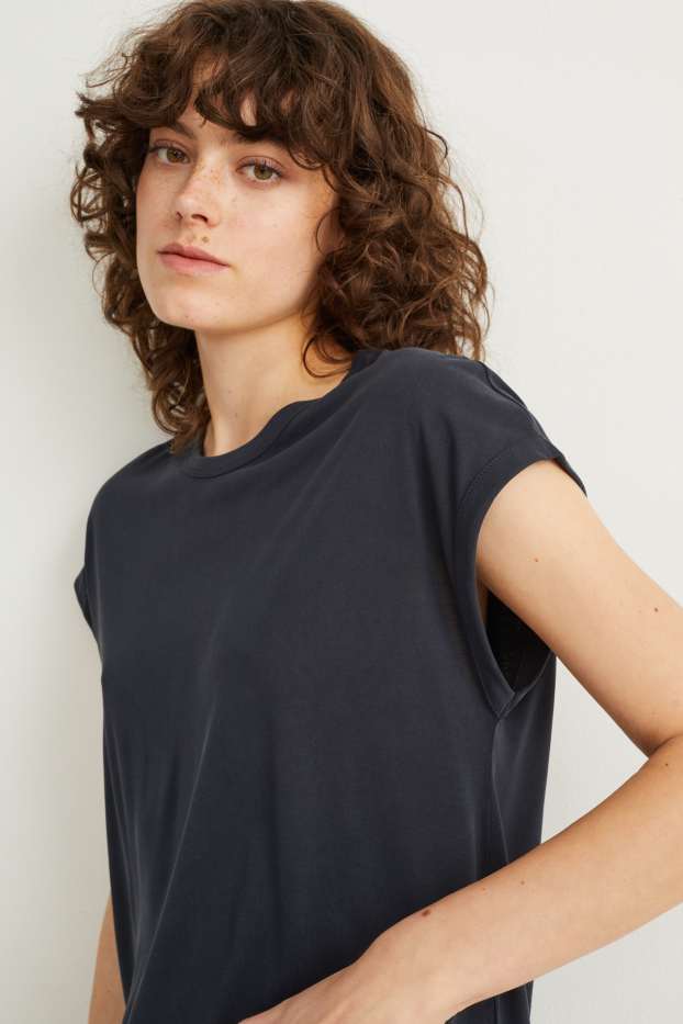 Donna - T-shirt - blu scuro