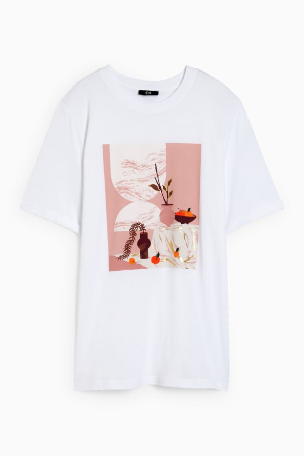 Women - T-shirt - white