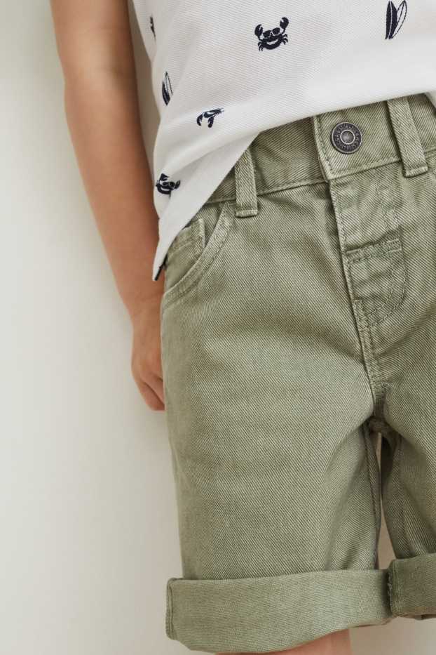 Nen - Paquet de 2 - pantalons curts - verd