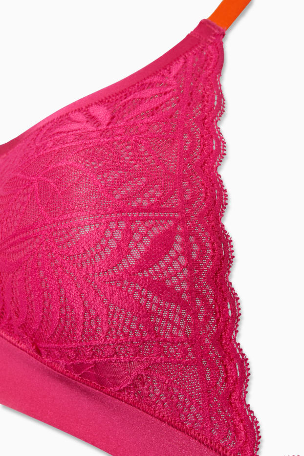 Women - Multiway bralette - dark rose