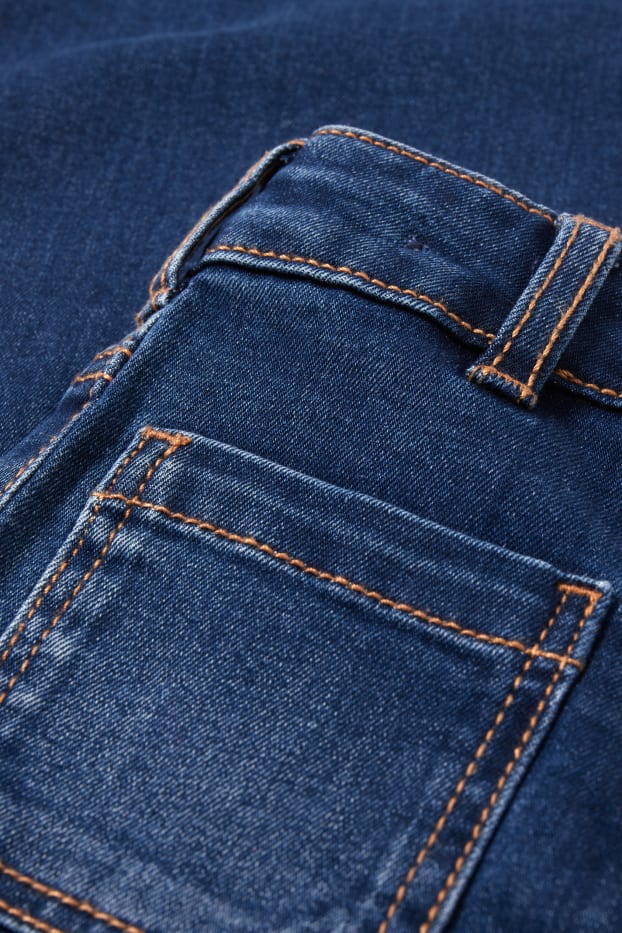 Nena - Wide leg jeans - texà blau