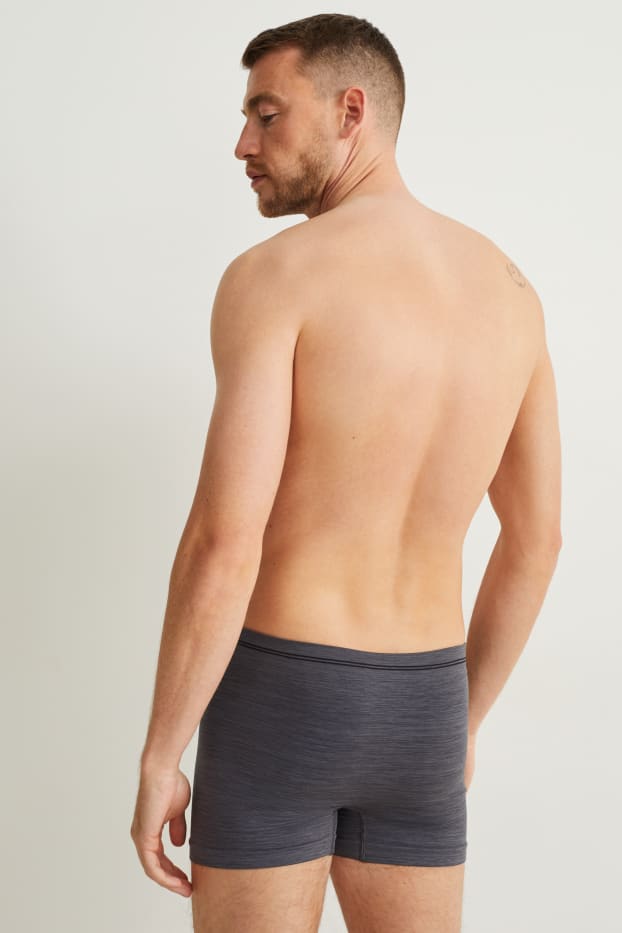 Herren - Multipack 2er - Trunks - Flex - seamless - schwarz