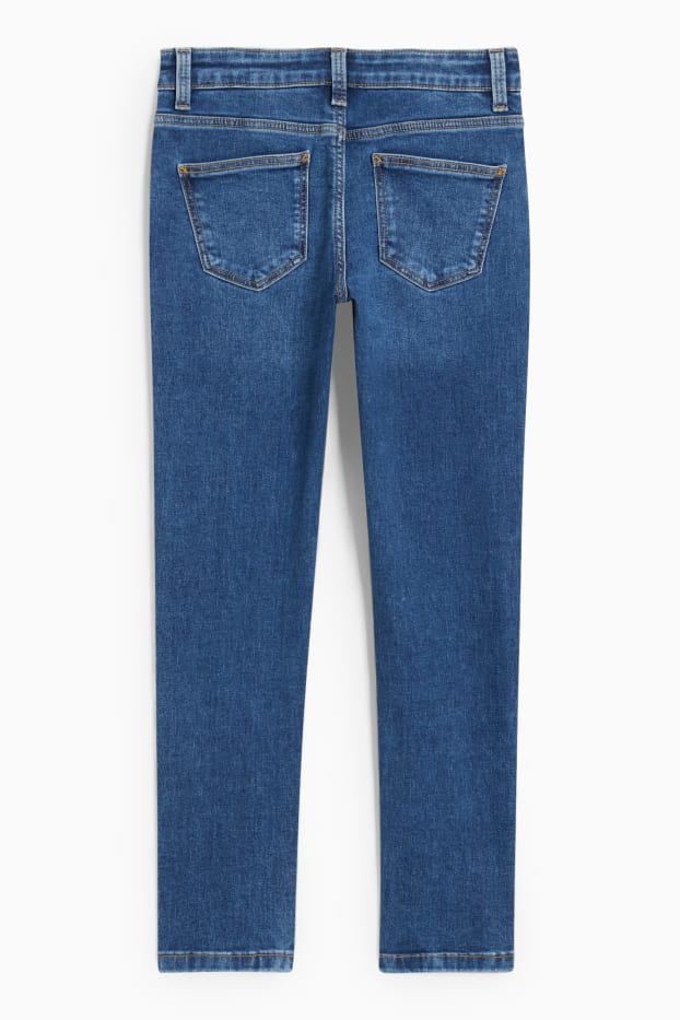 Děti - dívky - Skinny jeans - LYCRA® - džíny - modré